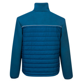 DX4 hybride baffle jas Blauw Metro - Portwest