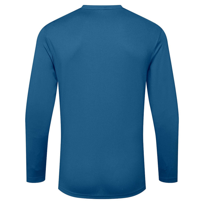 T-shirt HiVis Lange Mouwen Blauw Metro - Portwest