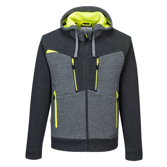 Hoodie met rits DX4 Metaalgrijs - Portwest