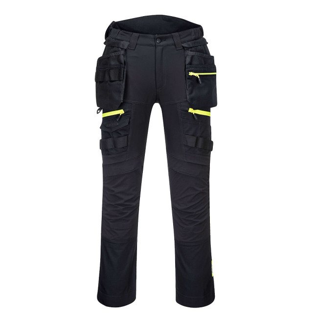 DX4 Broek met afneembare drijvende zakken Zwart - Portwest