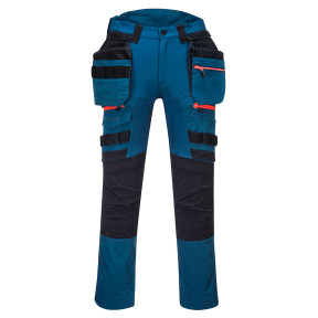 Pantalon DX4 poches flottantes démontables Bleu Metro - Portwest