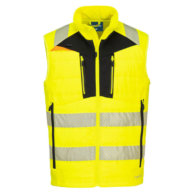 Gilet Softshell haute visibilité DX4Jaune/Noir - Portwest