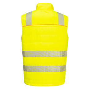 Gilet Softshell haute visibilité DX4Jaune/Noir - Portwest