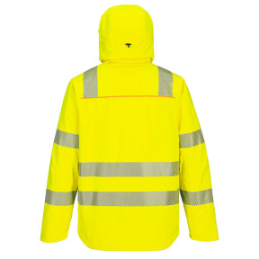 DX4 Veste de pluie haute visibilitéJaune - Portwest