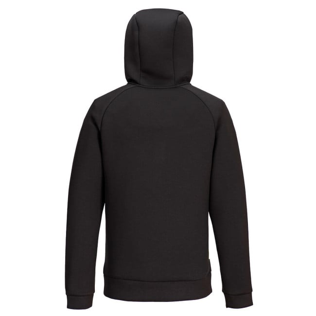 DX4 - Sweat à capuche avec fermeture éclair Noir - Portwest