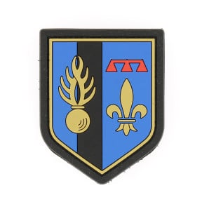 PVC Badge Gendarmerie Mobile Defensiezone MARSEILLE