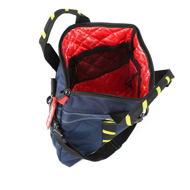 Sac pour casque FURTIF nouvelle génération Bleu/Jaune - Dimatex