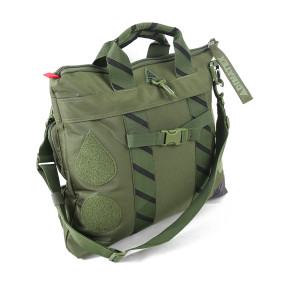 Sac pour casque FURTIF nouvelle génération Noir/Vert - Dimatex