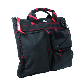 Torba na kask FURTIF nowej generacji Czarny/Czerwony - Dimatex