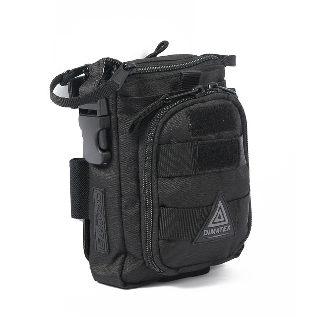 Kieszeń pierwszej pomocy Scout 3 Full Black - Dimatex