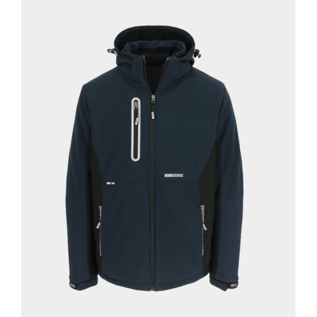 Softshell-Jacke Taris Marine/Schwarz - Herock