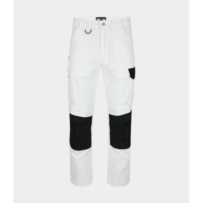 Werkbroek Dero wit/zwart - Herock