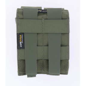 TT Porte Chargeur Double pour Arme de Poing Vert Olive - Tasmanian Tiger