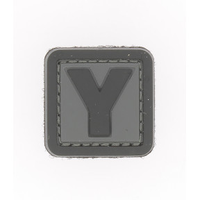 3D PVC Buchstaben Patch Y - 101 Inc