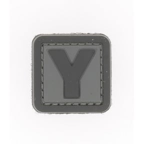 3D PVC Buchstaben Patch Y - 101 Inc