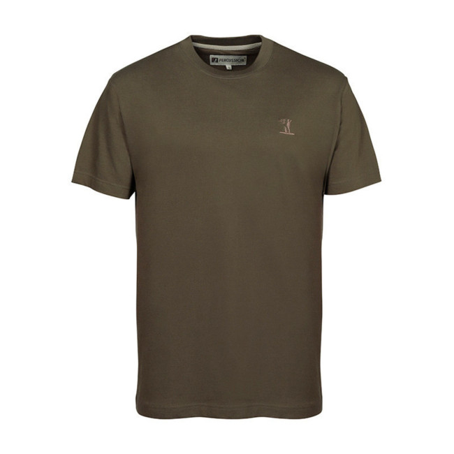 Tee-shirt Chasse brodé - Percussion