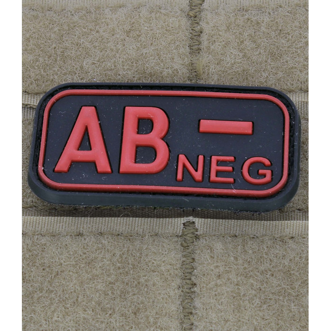 Blutgruppen Patch AB- Rot - JTG