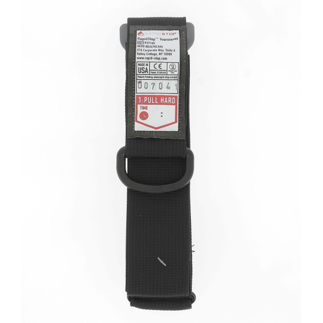 Ratel Tourniquet RapidStop Zwart - Aero Healthcare