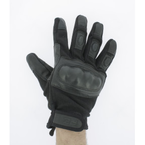 Zwarte Gepantserde Handschoenen - Patrol