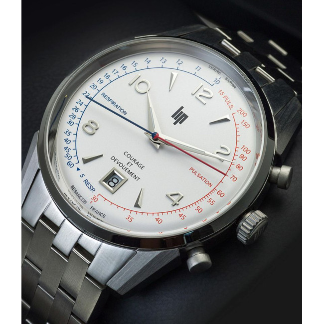 Coffret montre Courage Acier - LIP