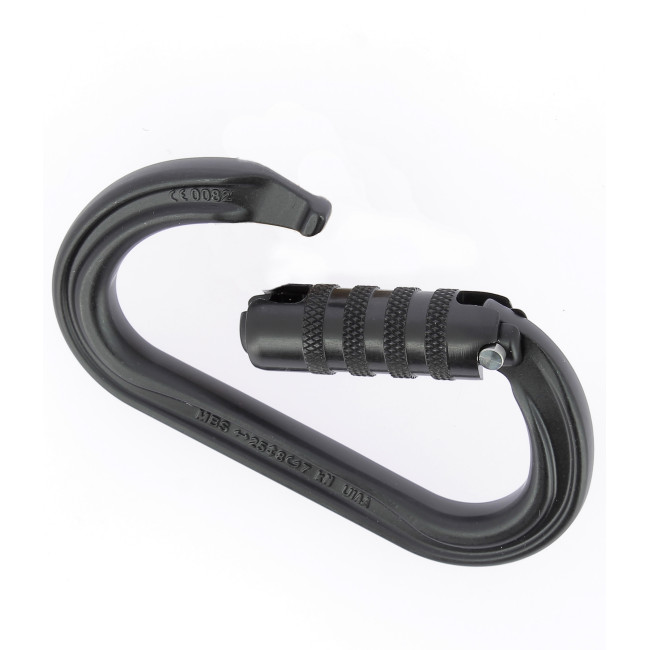Lichte ovale karabijnhaak OK met Triact-Lock® vergrendeling - Petzl