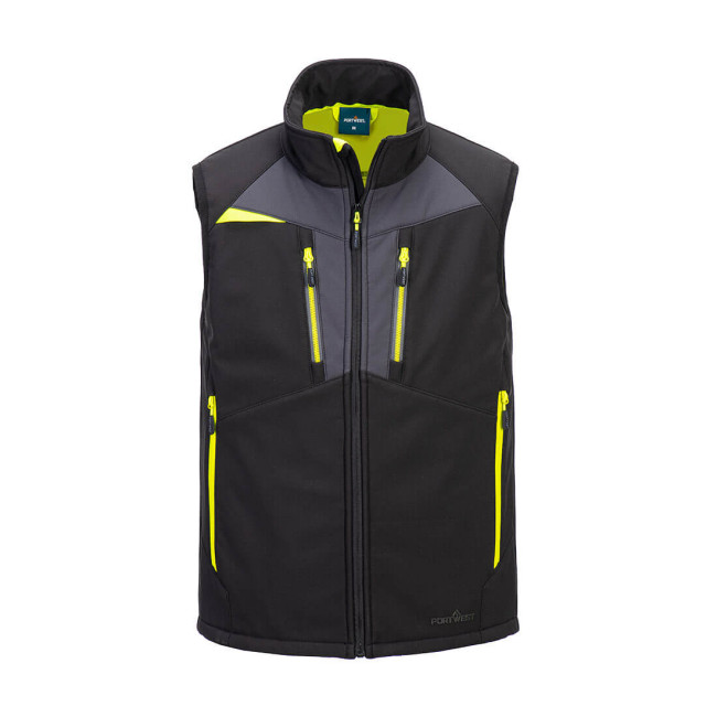 Gilet Softshell DX4 (3 Couches) Noir - Portwest