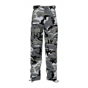 BDU Hose Kinder Urban Grau Camo - Idaho