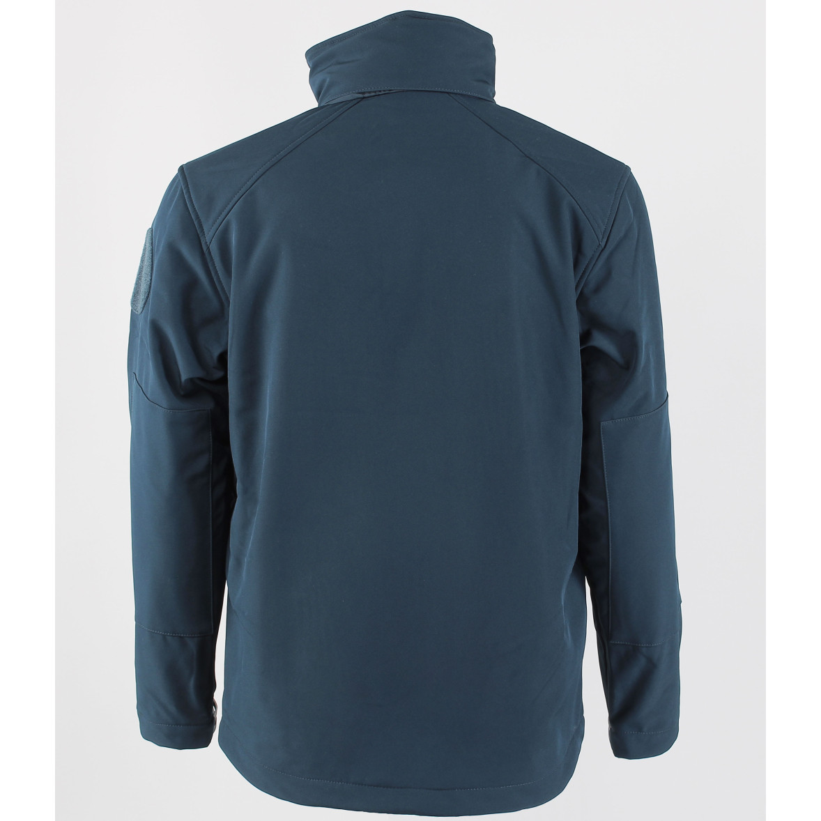 Arctic Softshell - tessuto impermeabile al vento & all'acqua - laminato a 3 strati - stoffa al metro (azzurro marino