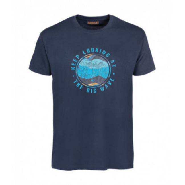 T-shirt Big Wave Granatowy - Idaho