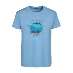 T-shirt Big Wave Błękitny - Idaho