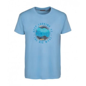 Tee-shirt Big Wave Bleu ciel - Idaho