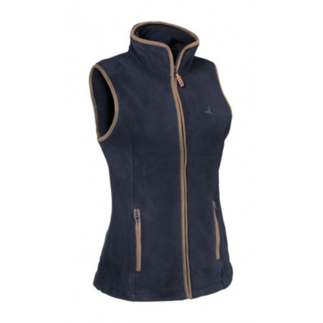 Fleece gilet Scotland dames Marine - Percussion