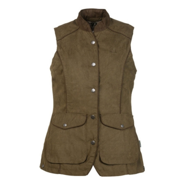 Dames gilet Rambouillet Original Kaki - Percussion