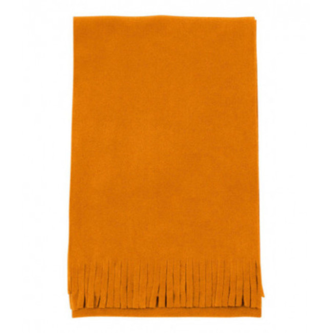 Fleece sjaal geborduurd jacht Oranje - Percussion