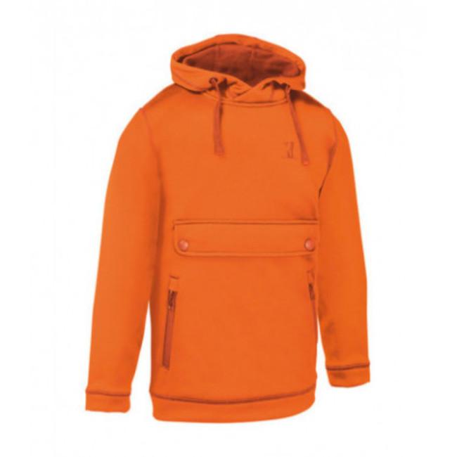 Sweat à capuche enfant Orange - Percussion