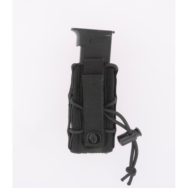 Pojedynczy uchwyt na magazynek - BTP Czarny - Kombat Tactical