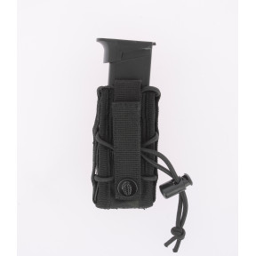 Enkele magazijnhouder - BTP Zwart - Kombat Tactical