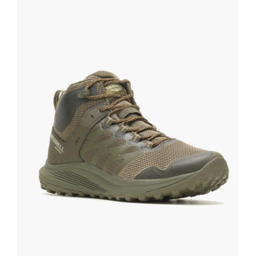 Buty NOVA 3 Waterproof Mid oliwkowe - Merrell