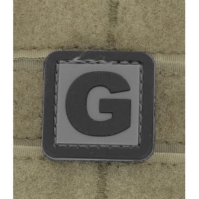 3D PVC-Patch Buchstabe G - 101 Inc