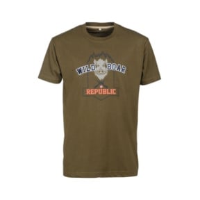 Koszulka Wild Boar Republic II Khaki - Percussion