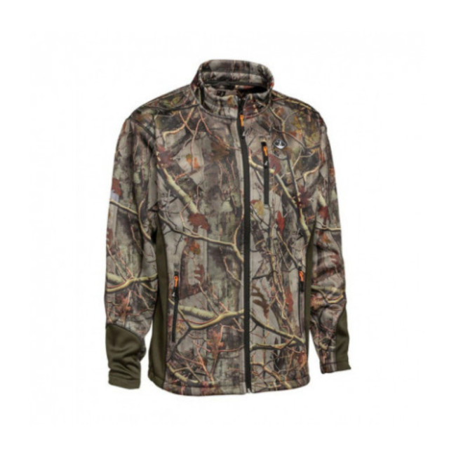 Sweat zippé Ghostcamo Forest Evo - Percussion