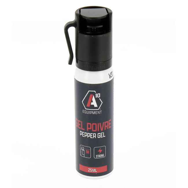 Traangas spray anti-agressie peper gel 25 mL - A10 Equipment