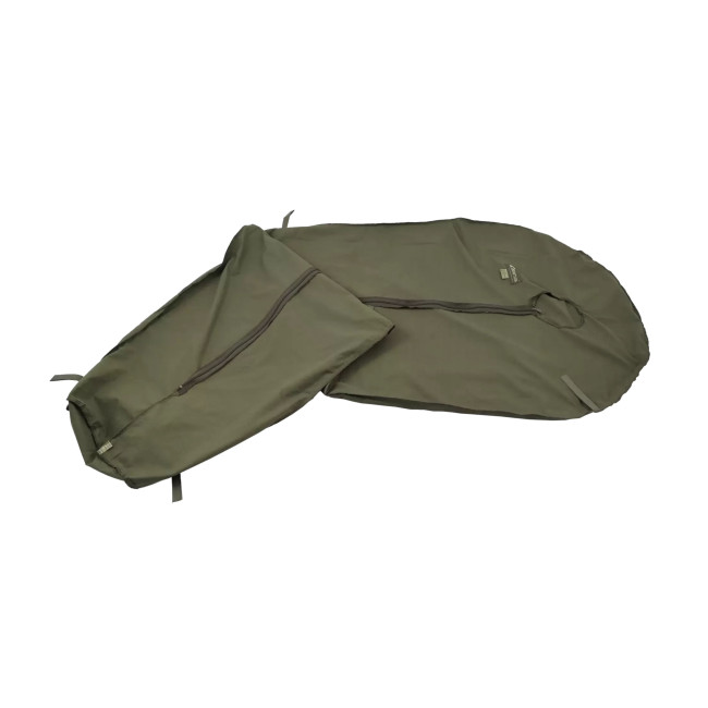 Doublure pour sac de couchage en polycoton Vert olive - Carinthia