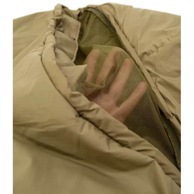 Tropen Schlafsack mit Moskitonetz Sand - Carinthia