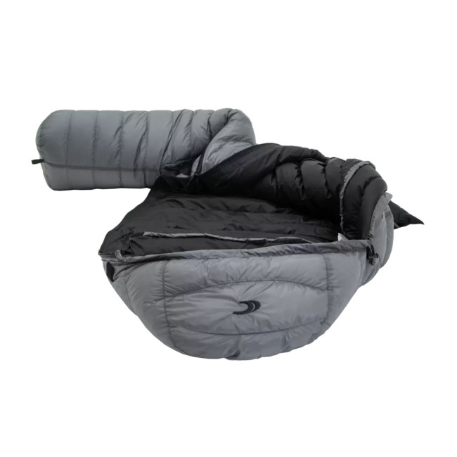 Ultralight slaapzak D 400 Grijs/Zwart - Carinthia