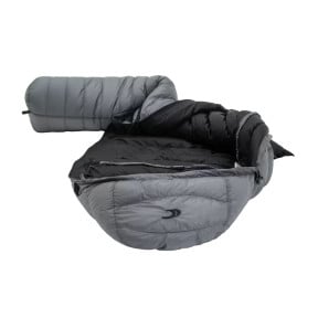 Sac de couchage ultra-léger D 400 Gris/Noir - Carinthia