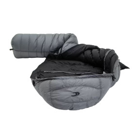 Ultralight slaapzak D 400 Grijs/Zwart - Carinthia