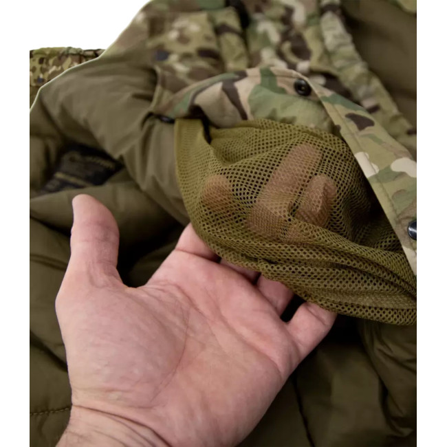 Sommerschlafsack mit Moskitonetz Tropen Größe M Multicam - Carinthia