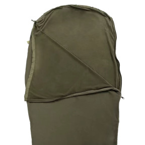 Sac de couchage Grizzly zip latéral Vert olive - Carinthia