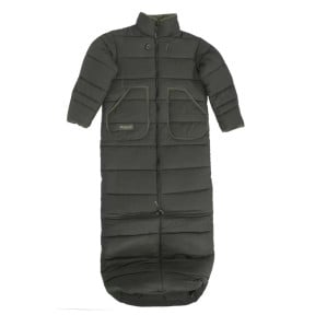 Veste d'affût et protège-pieds en fourrure synthétique Olive - Carinthia